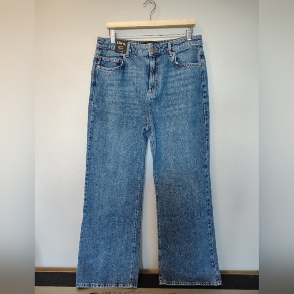 NWT Own High-Rise Wide Leg Jeans - 34W 30L